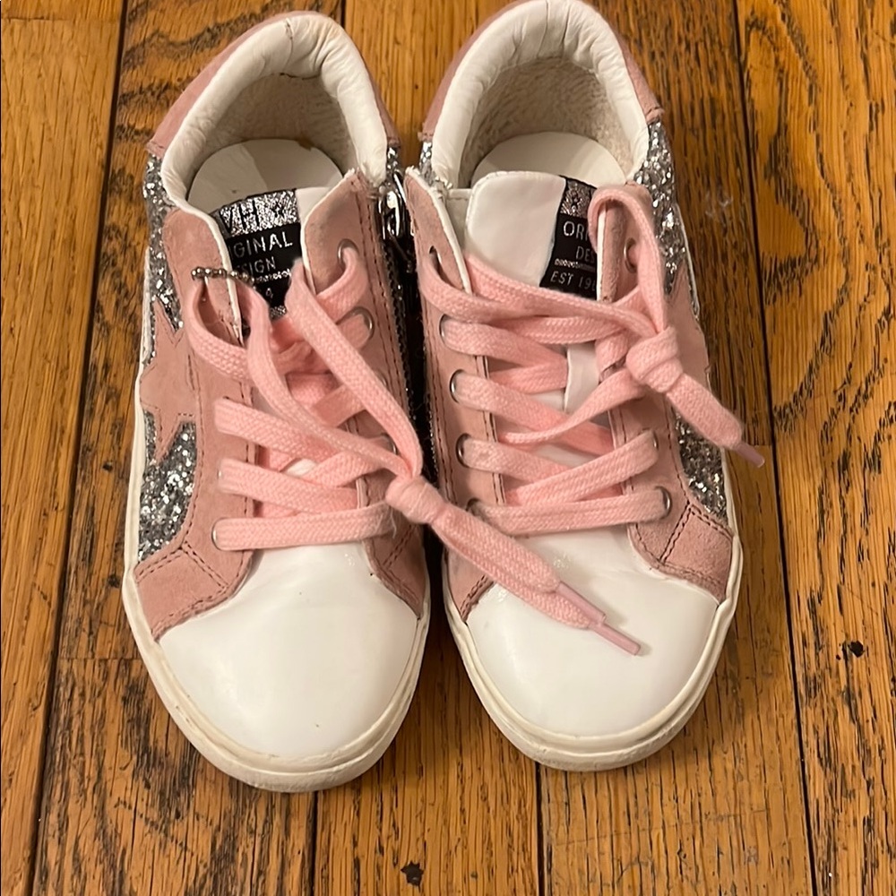 Vintage Havana Pink and Silver Sneakers
